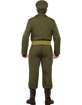 Homeguard Captain WW 2 back view