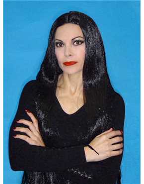 Morticia wig