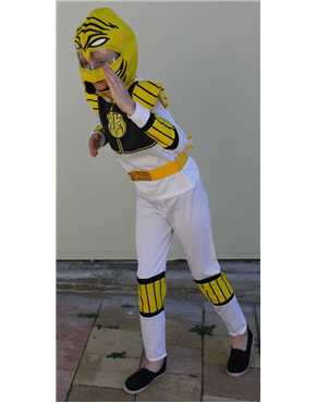 power rangers yellow/white view 2 child