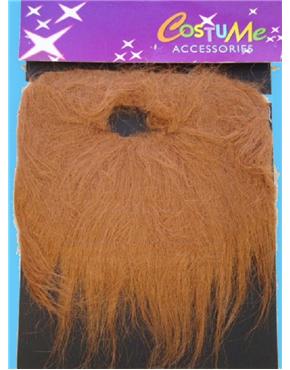 beard and moustache red