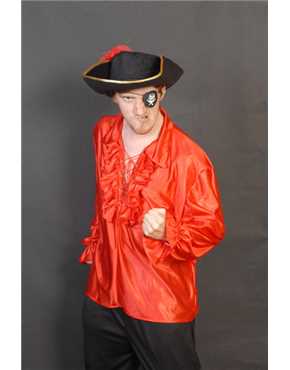 pirate shirt red
