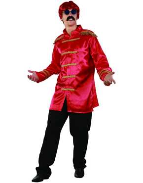 sgt peppers shirt red
