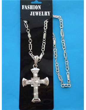 cross chunky silver