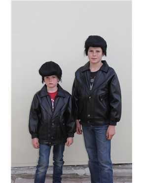 1950s leather look jacket