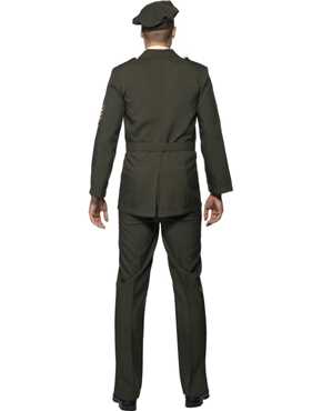 Army Officer back view