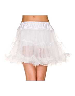 petticoat white tulle